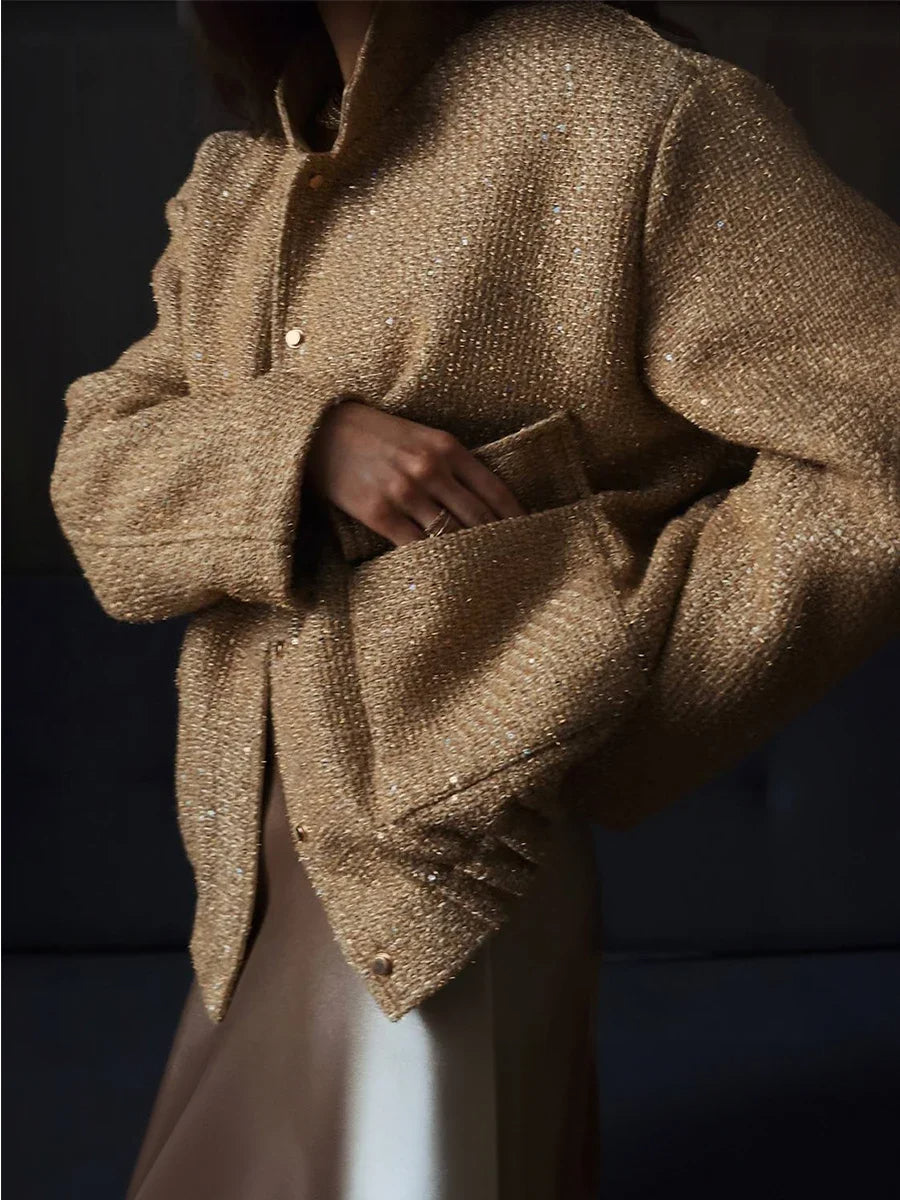 Lisa - Elegant and Shiny Sequin Jacket for Women