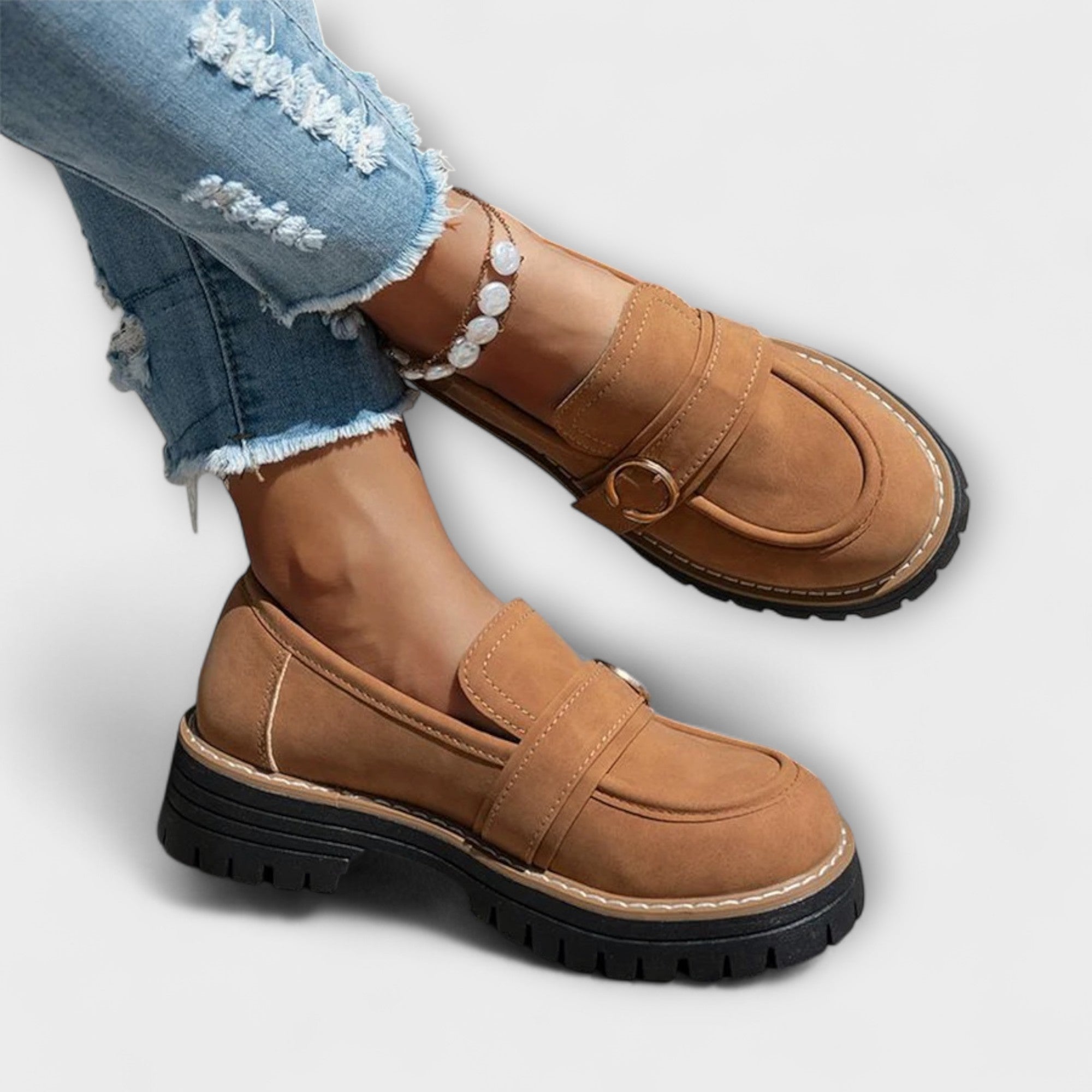 Juliette | Casual loafers with rounded toe