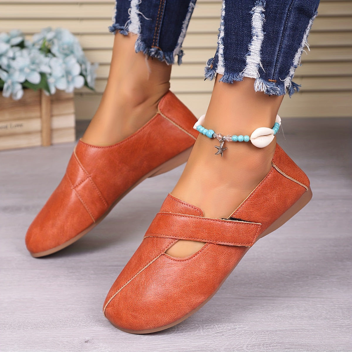 Mia | Chic Retro Comfortable Flats
