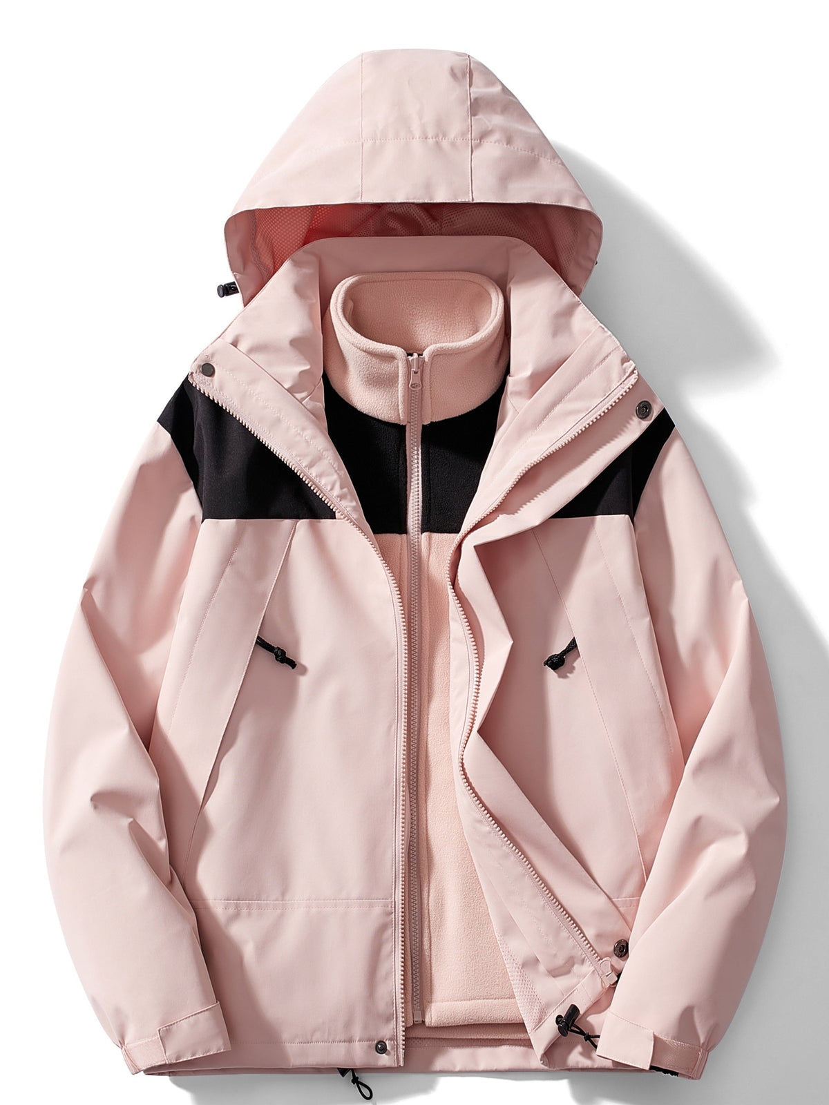 Men's 3-in-1 Outdoor Jacket With Hood And Removable Inner Jacket – Versatile Winter Outerwear For Cold Days, Everyday Wear, And Outdoor Activities