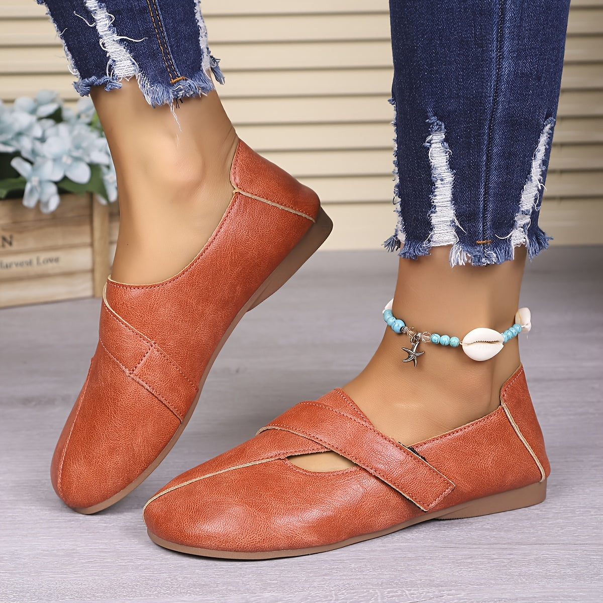 Mia | Chic Retro Comfortable Flats
