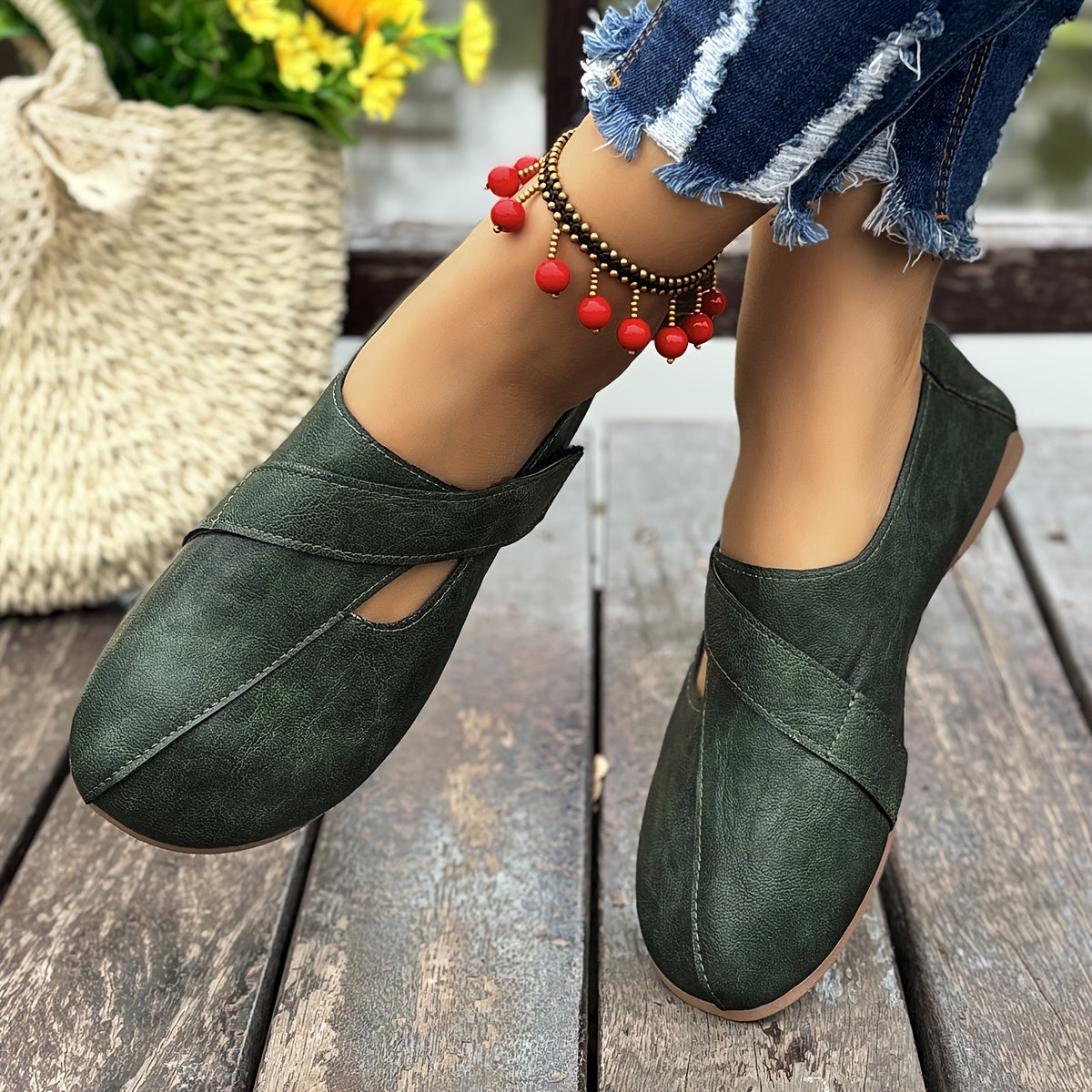 Mia | Chic Retro Comfortable Flats