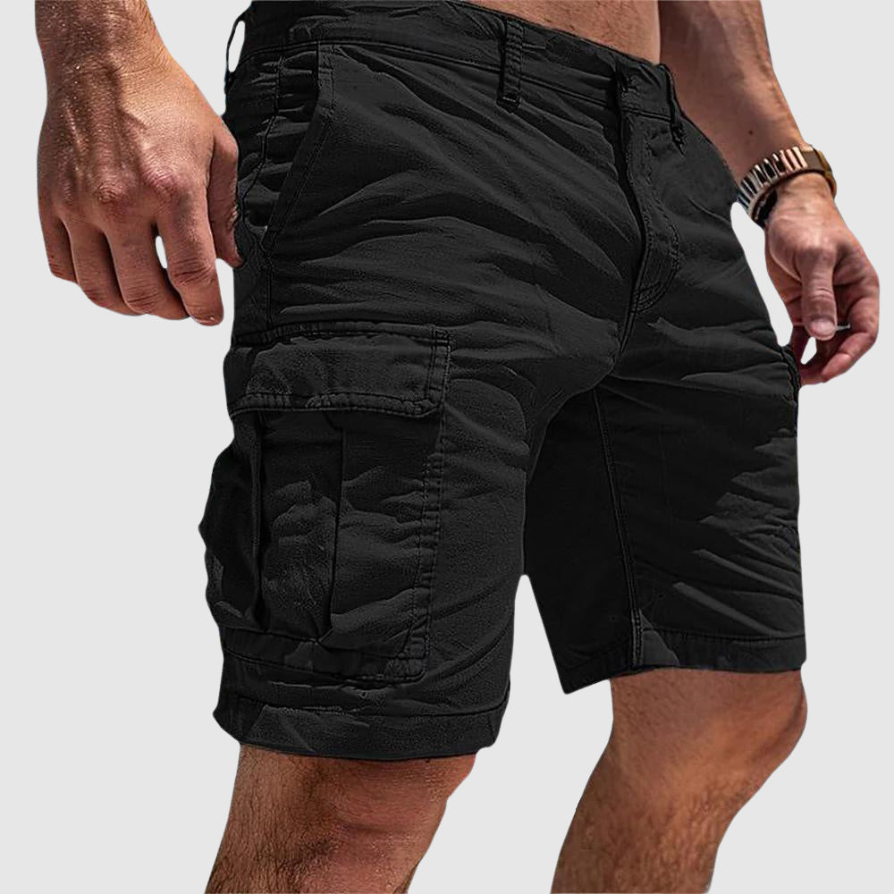 Men's Cargo Shorts With Multiple Pockets And A Relaxed Fit – Practical Summer Shorts For Everyday Wear, Leisure, And Outdoor Activities