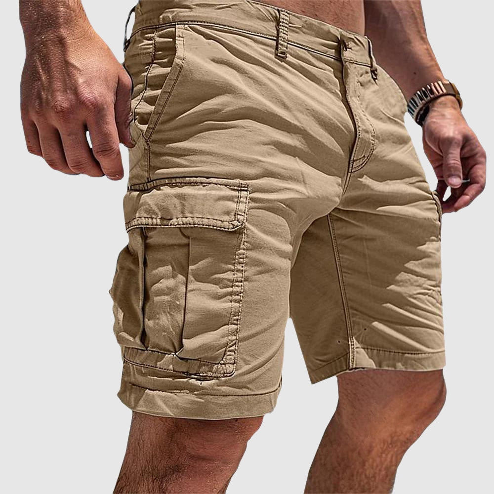 Men's Cargo Shorts With Multiple Pockets And A Relaxed Fit – Practical Summer Shorts For Everyday Wear, Leisure, And Outdoor Activities