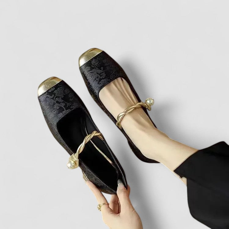 Freya | Women Classic Mary Jane Low Heel Shoes