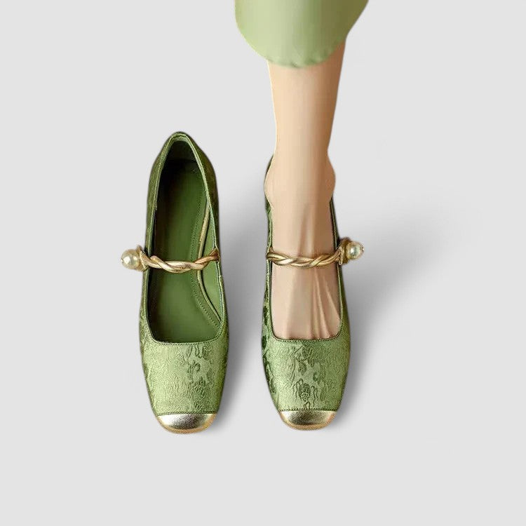 Freya | Women Classic Mary Jane Low Heel Shoes