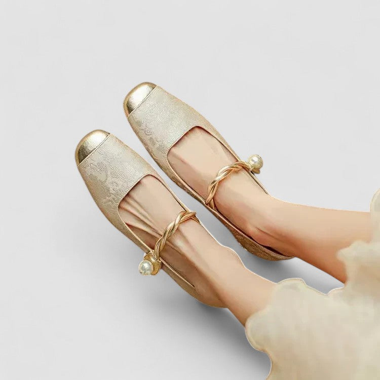 Freya | Women Classic Mary Jane Low Heel Shoes