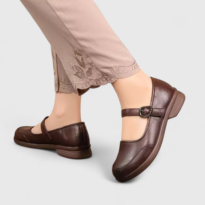 Mirella | Women Mary Jane Buckle Comfort Shoes