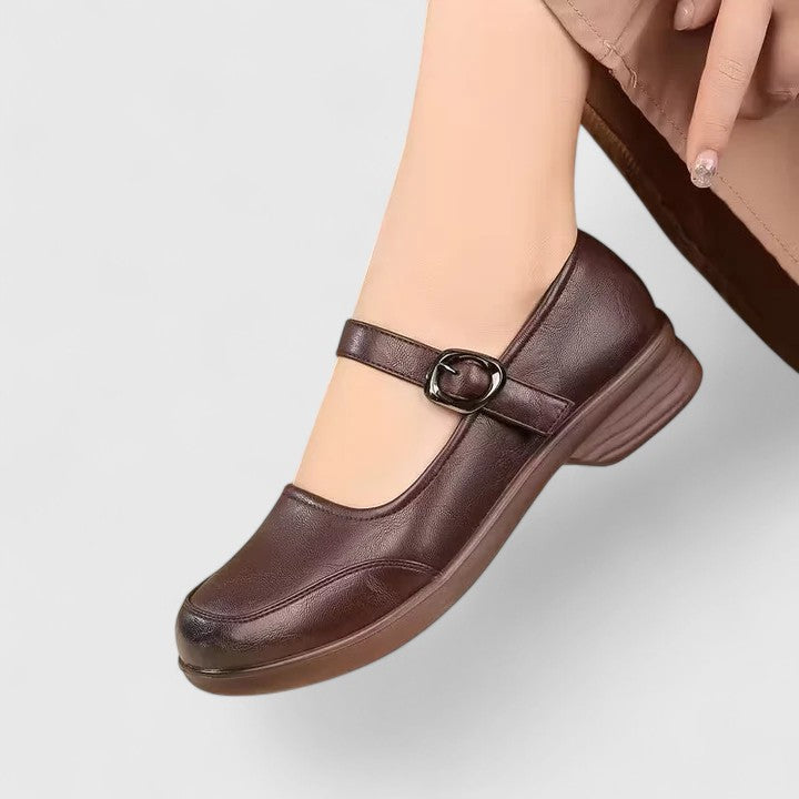 Mirella | Women Mary Jane Buckle Comfort Shoes