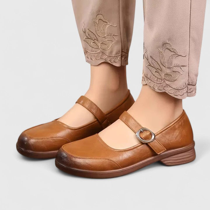 Mirella | Women Mary Jane Buckle Comfort Shoes