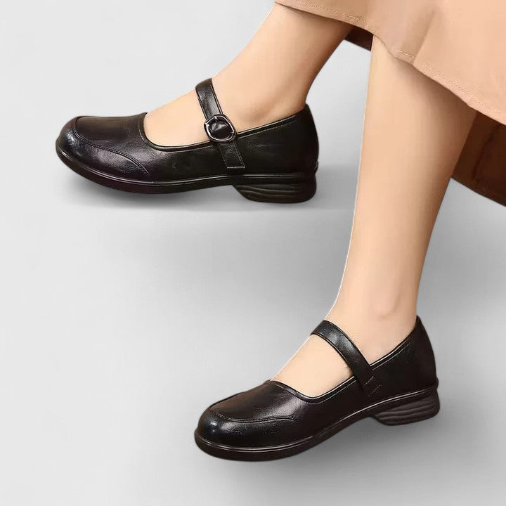 Mirella | Women Mary Jane Buckle Comfort Shoes