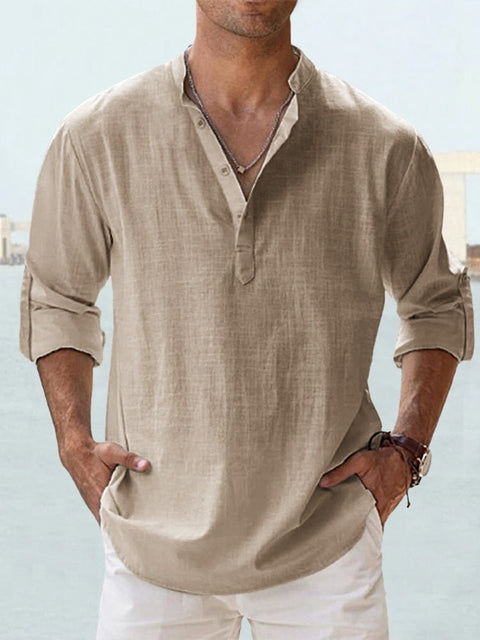 Steve | Breathable Linen Shirt