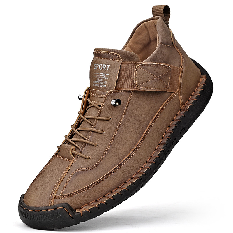 Women's Orthopedic Leather Sneakers - Comfortable Everyday Walking Shoes For Casual Wear