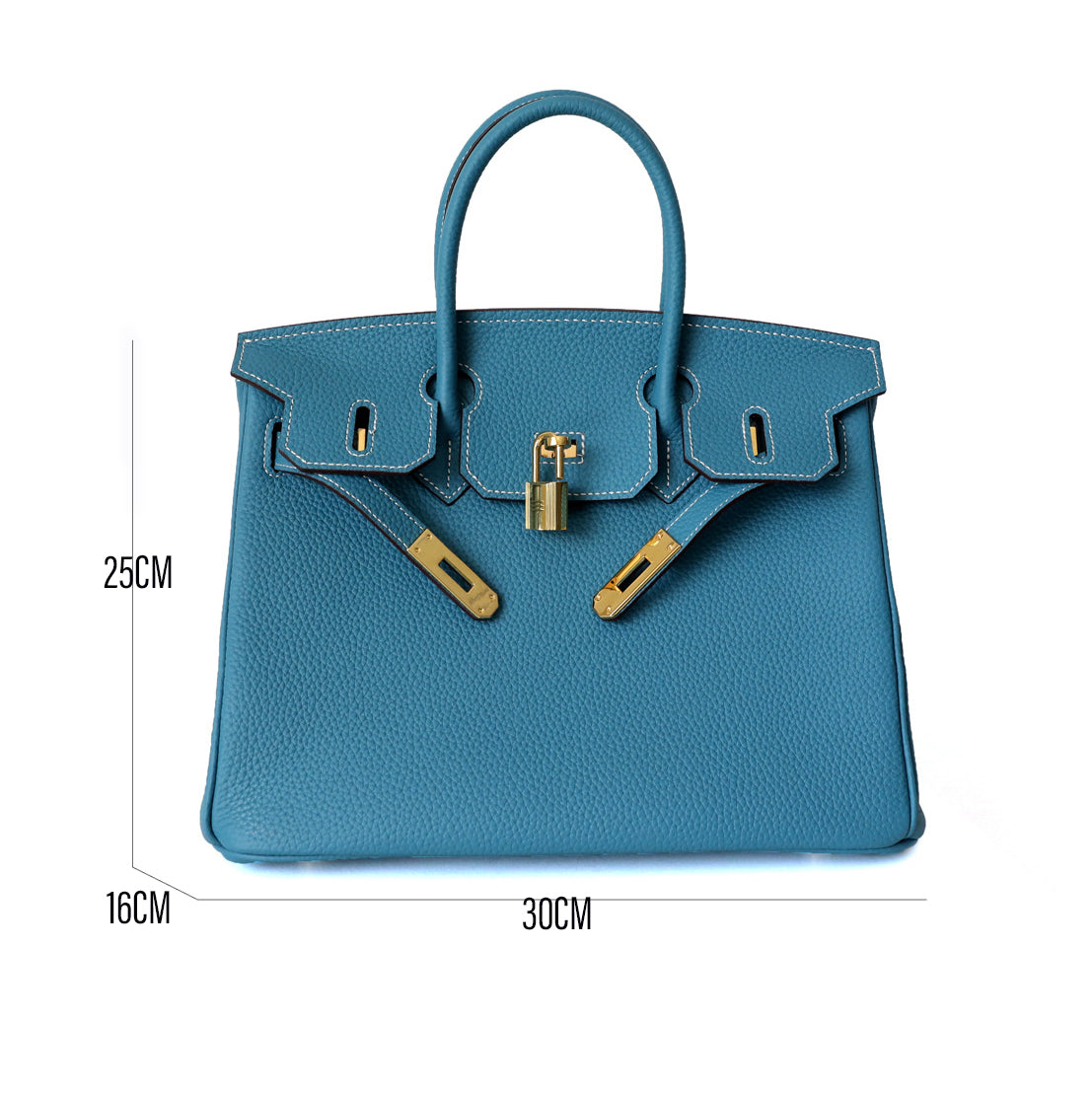 Women's Genuine Leather Handbag - Elegant Functional Everyday Carry For Work And Casual Use
