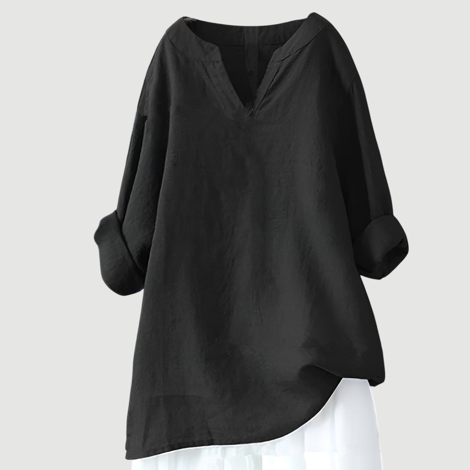 Indra | Soft Linen Day Blouse