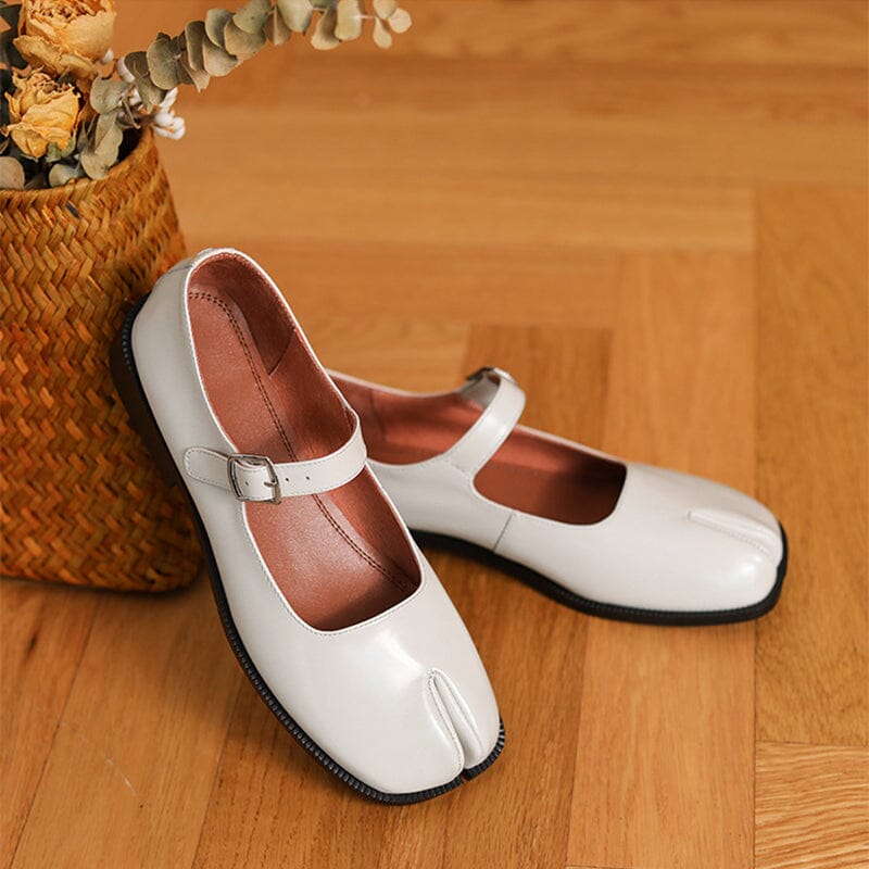 Lilly™| Martha Leather Mary Janes