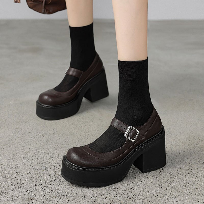 Lilly™| Pela Leather Pumps
