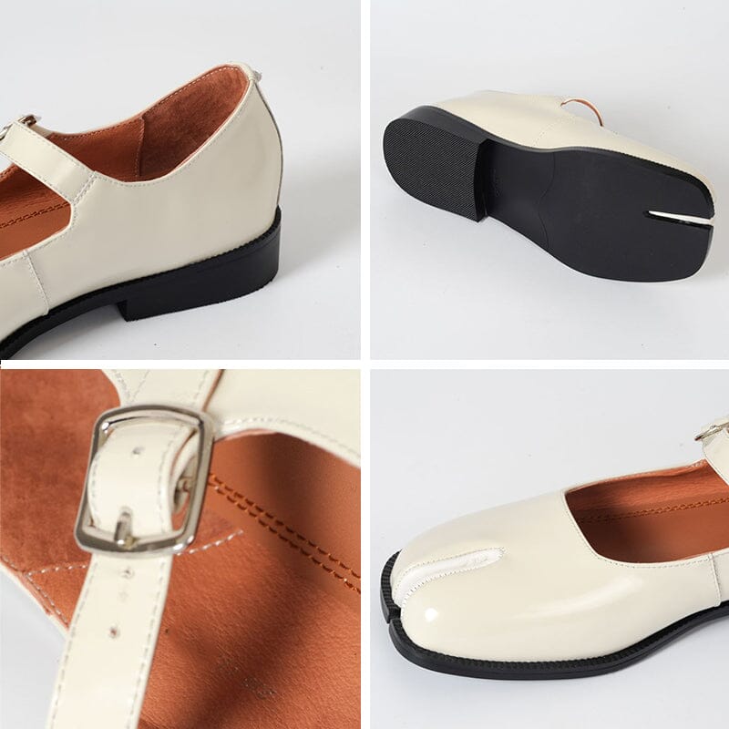 Lilly™| Martha Leather Mary Janes