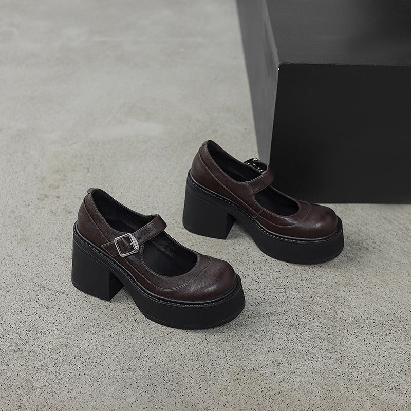 Lilly™| Pela Leather Pumps