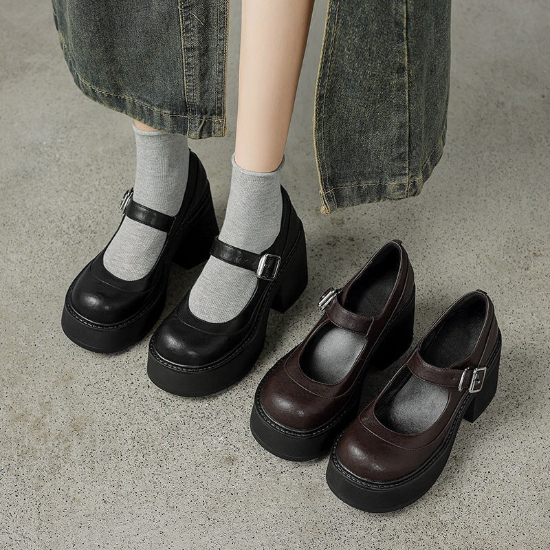 Lilly™| Pela Leather Pumps
