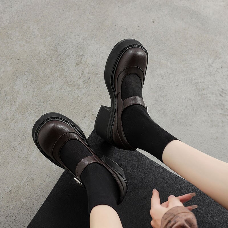 Lilly™| Pela Leather Pumps