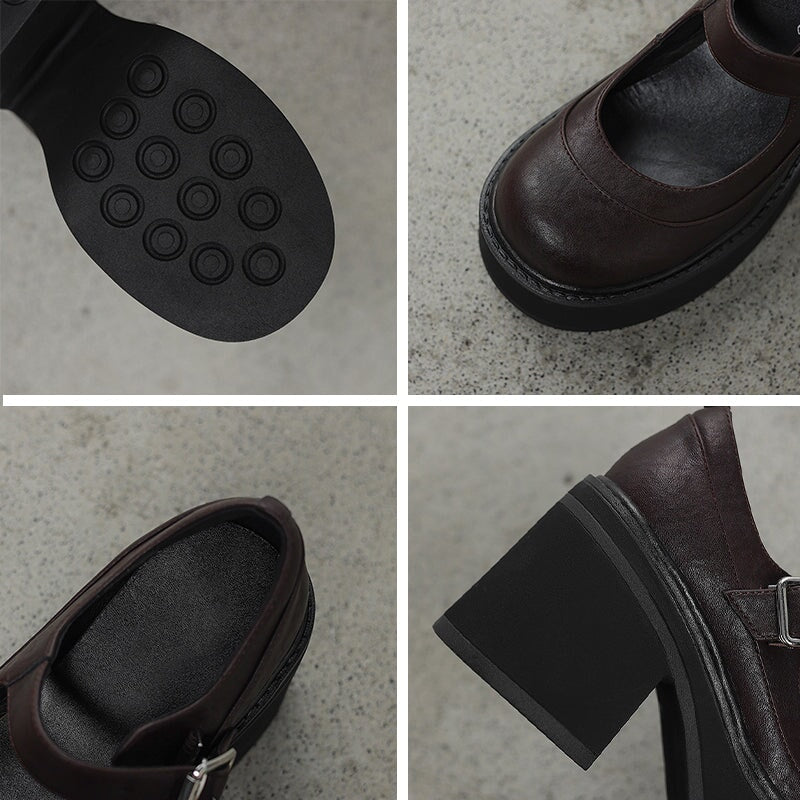 Lilly™| Pela Leather Pumps