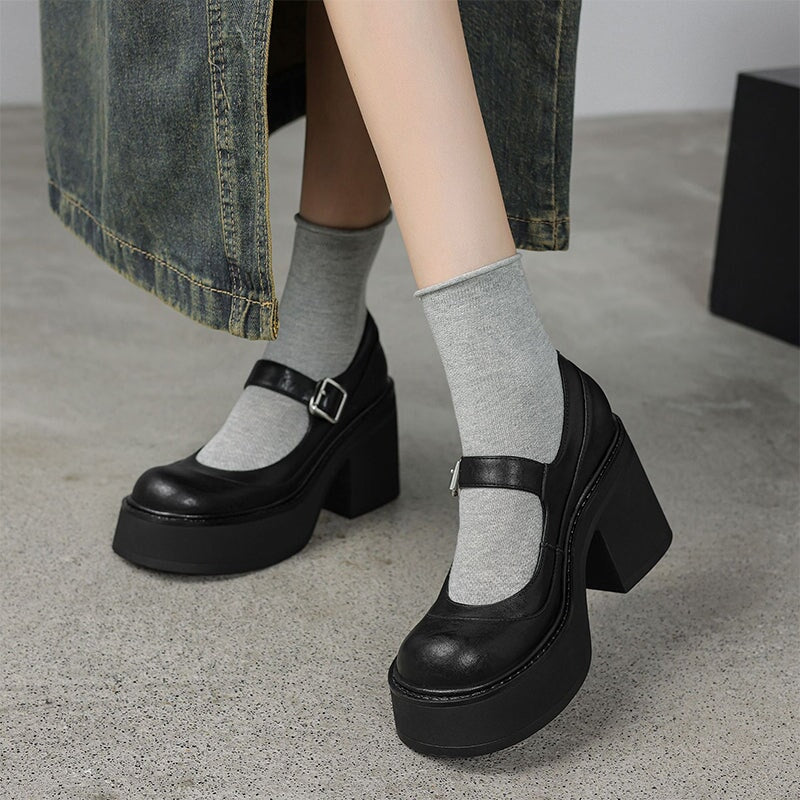 Lilly™| Pela Leather Pumps
