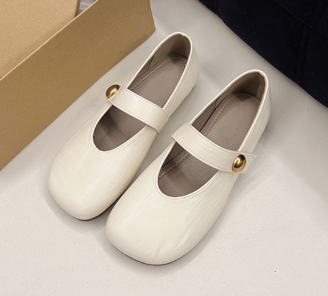 Lilly™| Irene Leather Mary Janes