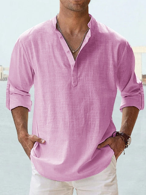 Steve | Breathable Linen Shirt