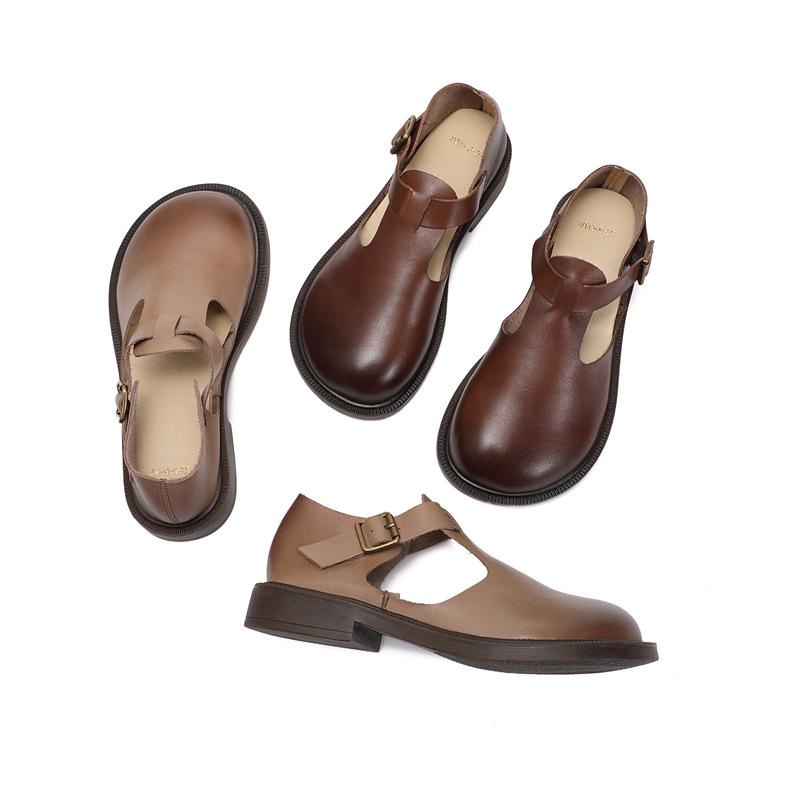 Lilly™| Colette Leather Mary Janes