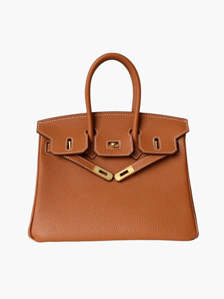 Women's Genuine Leather Handbag - Elegant Functional Everyday Carry For Work And Casual Use
