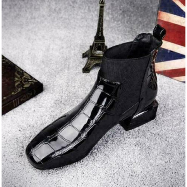Women's Comfortable Leather Boots – Durable And Supportive Everyday Shoes For Fall, Winter, Leisure, And Casual Styles