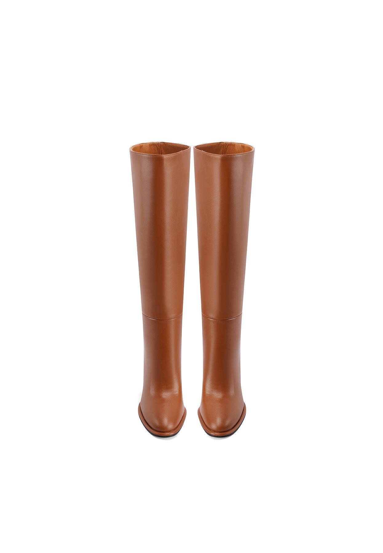 Loretta - High Heeled Women's Python Print Boots