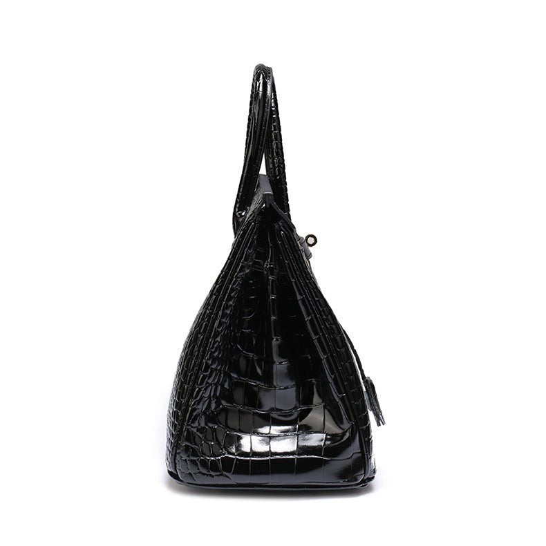 Women's Genuine Leather Handbag - Elegant Functional Everyday Carry For Work And Casual Use