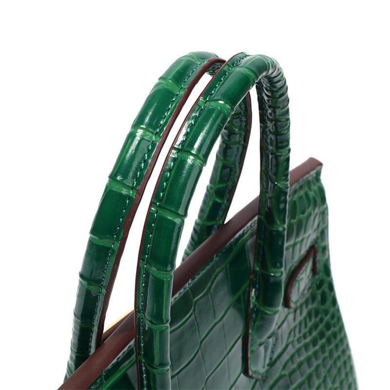 Women's Genuine Leather Handbag - Elegant Functional Everyday Carry For Work And Casual Use