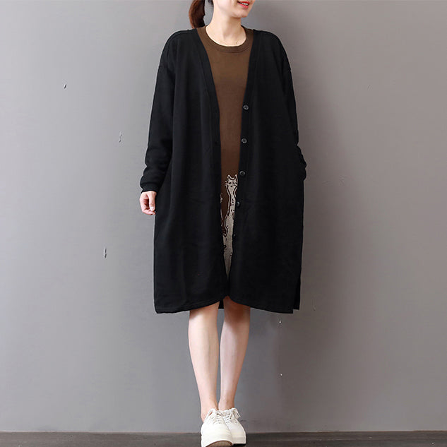 Nerina – Long Minimalist Cardigan